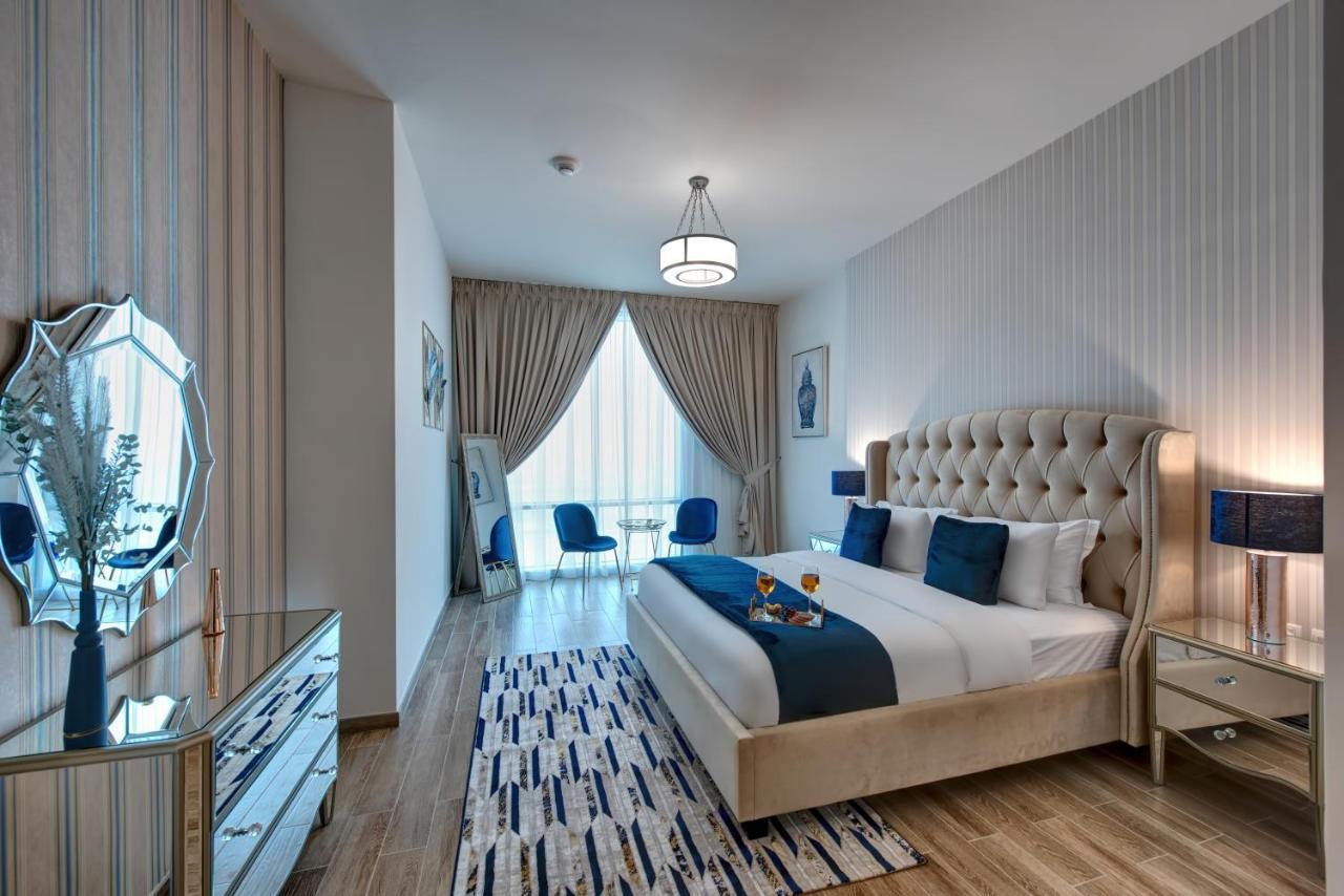 Durrani Homes - Lux 1Br At Al Habtoor Amna Tower Dubaj Exteriér fotografie