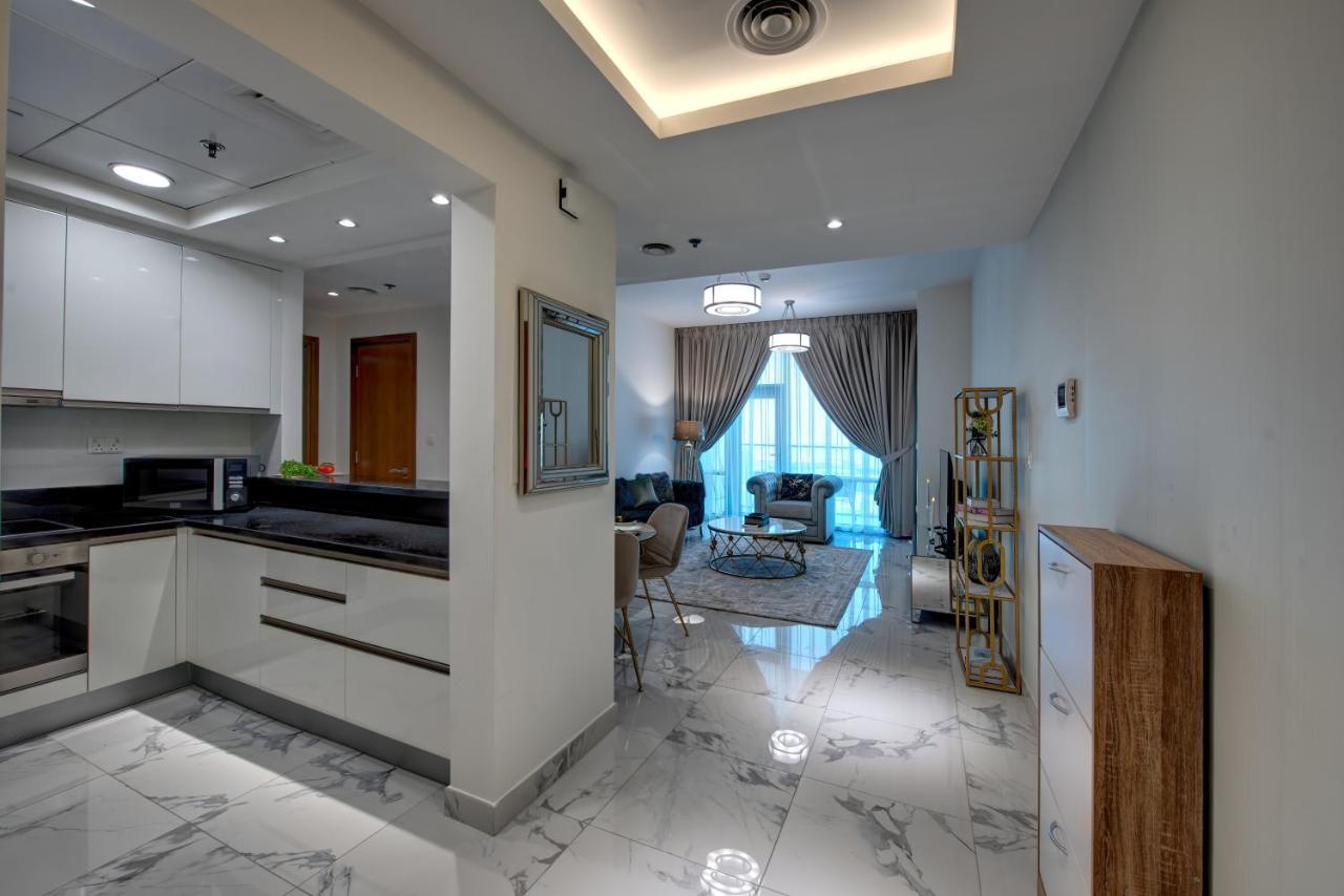Durrani Homes - Lux 1Br At Al Habtoor Amna Tower Dubaj Exteriér fotografie