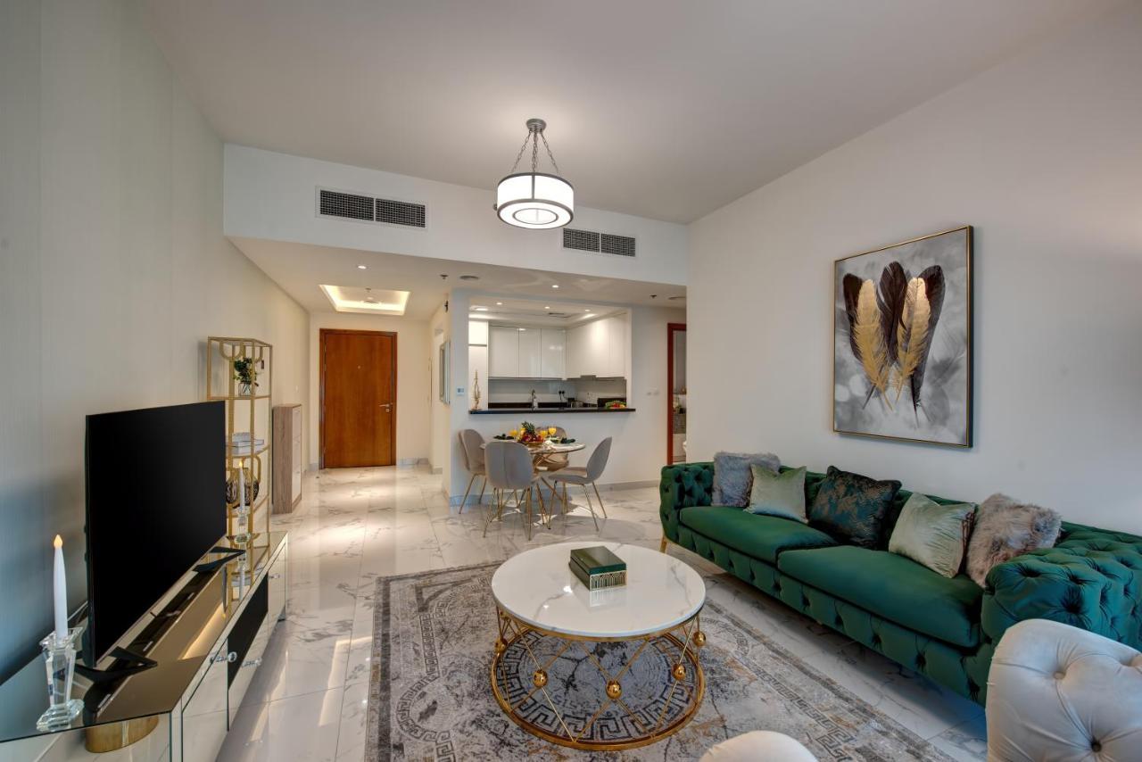 Durrani Homes - Lux 1Br At Al Habtoor Amna Tower Dubaj Exteriér fotografie