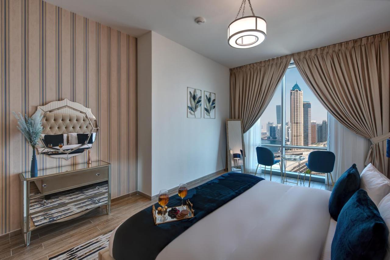 Durrani Homes - Lux 1Br At Al Habtoor Amna Tower Dubaj Exteriér fotografie