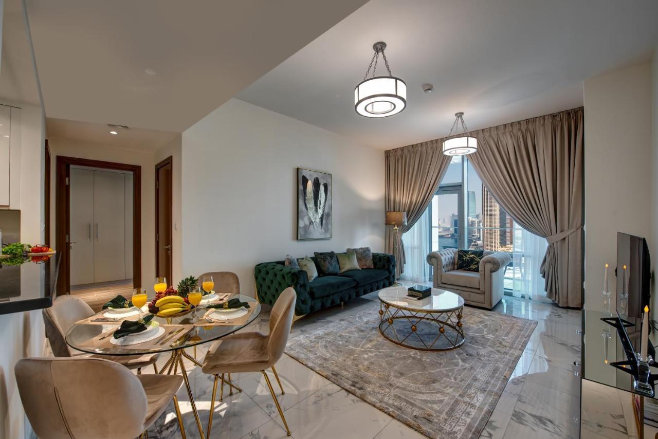 Durrani Homes - Lux 1Br At Al Habtoor Amna Tower Dubaj Exteriér fotografie