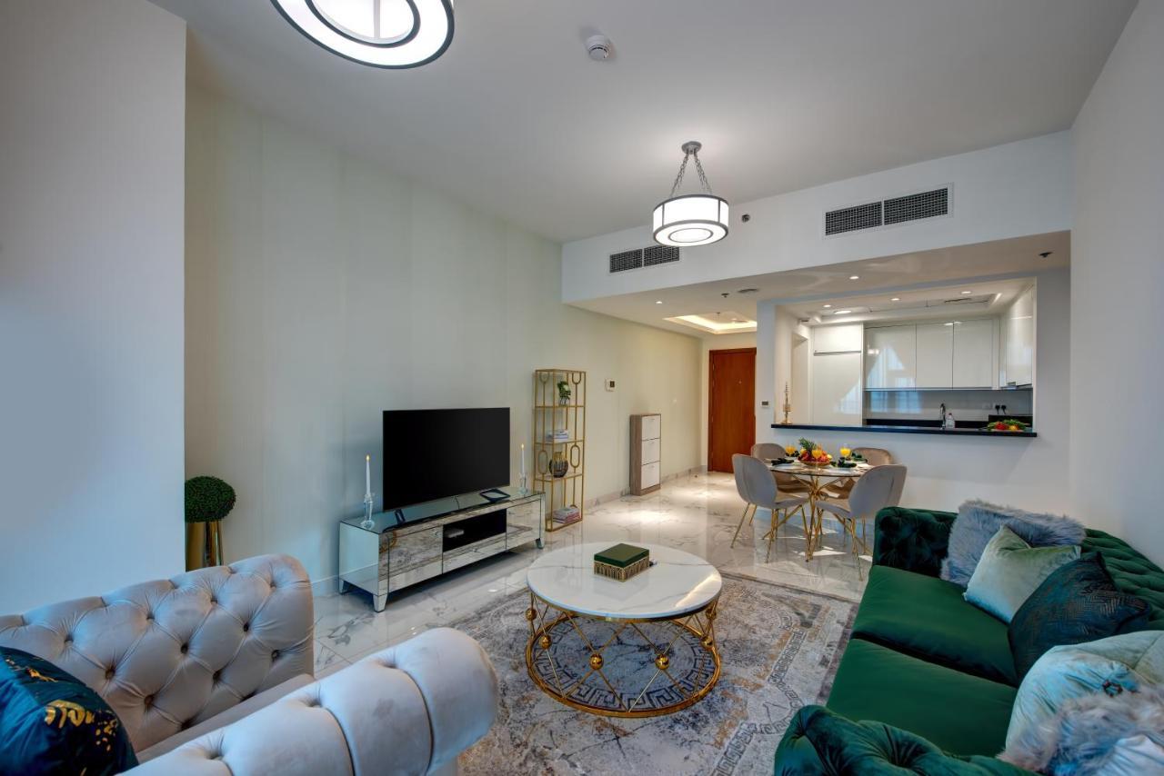 Durrani Homes - Lux 1Br At Al Habtoor Amna Tower Dubaj Exteriér fotografie