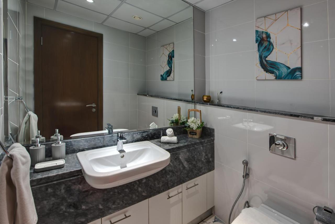 Durrani Homes - Lux 1Br At Al Habtoor Amna Tower Dubaj Exteriér fotografie