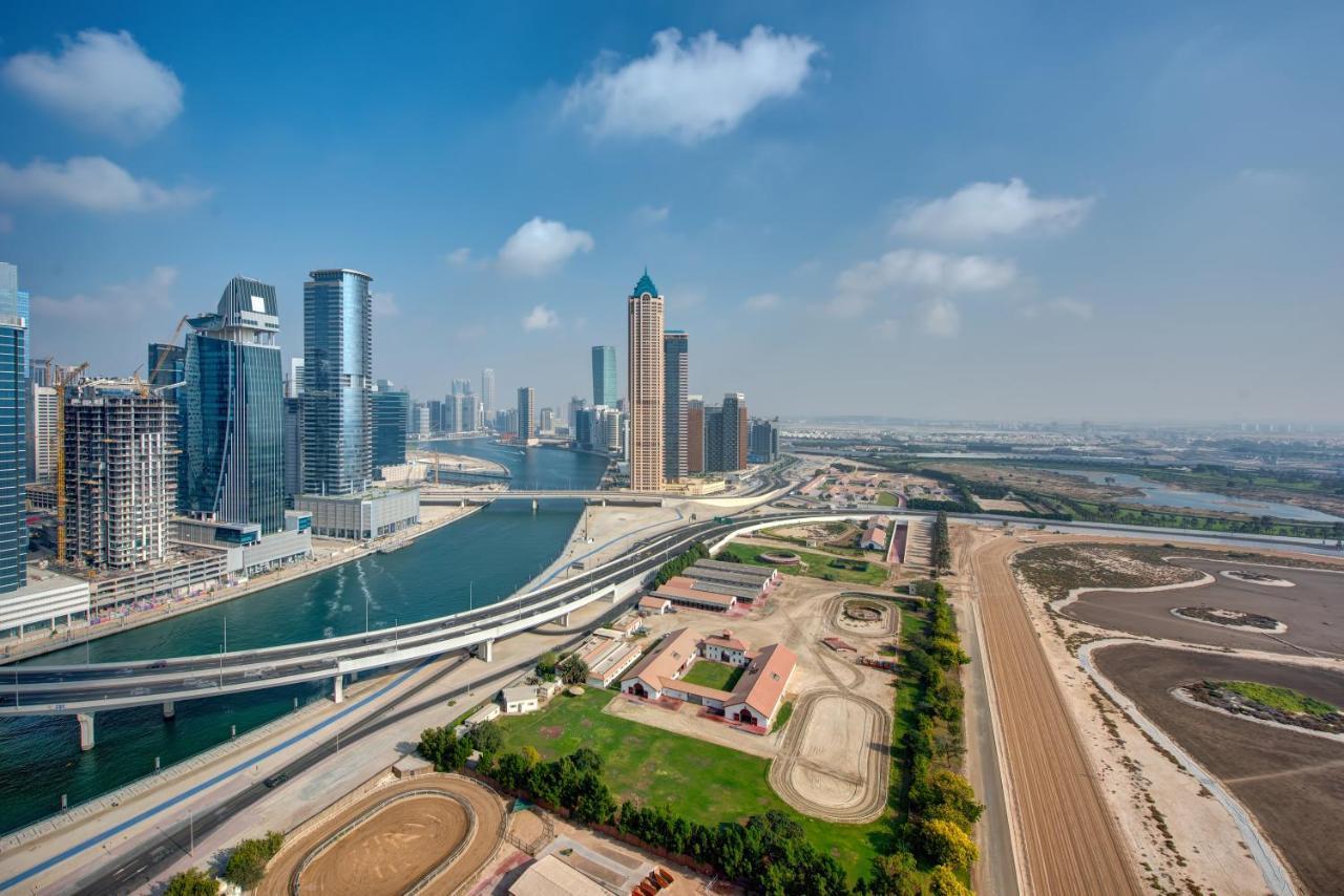 Durrani Homes - Lux 1Br At Al Habtoor Amna Tower Dubaj Exteriér fotografie