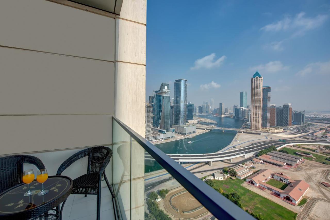 Durrani Homes - Lux 1Br At Al Habtoor Amna Tower Dubaj Exteriér fotografie